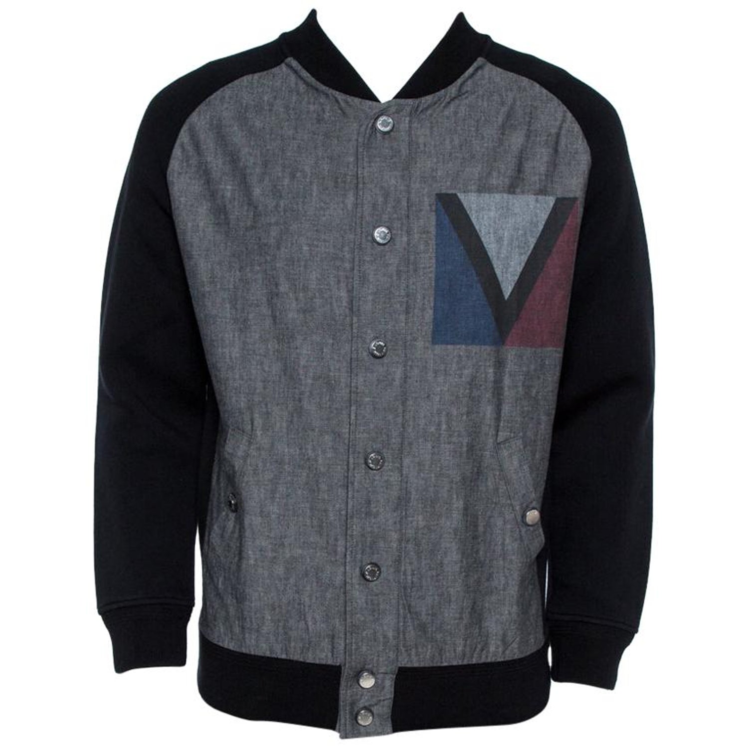 Black Louis Vuitton Varsity Jacket - For Sale on 1stDibs