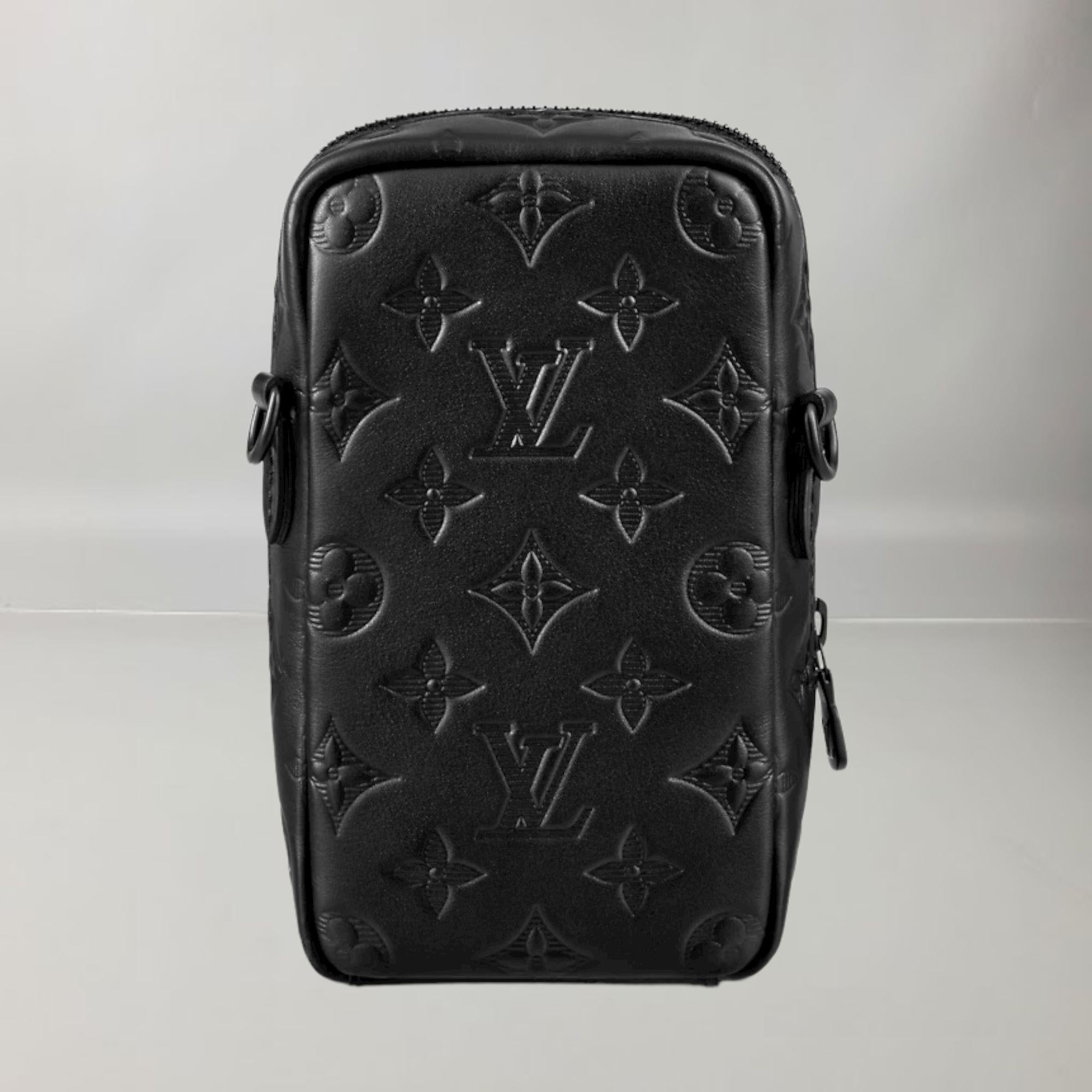 lv double phone pouch nm