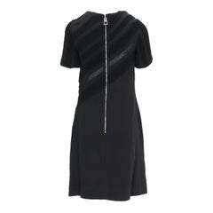 Louis Vuitton Black Dress with Textured Details - '10s