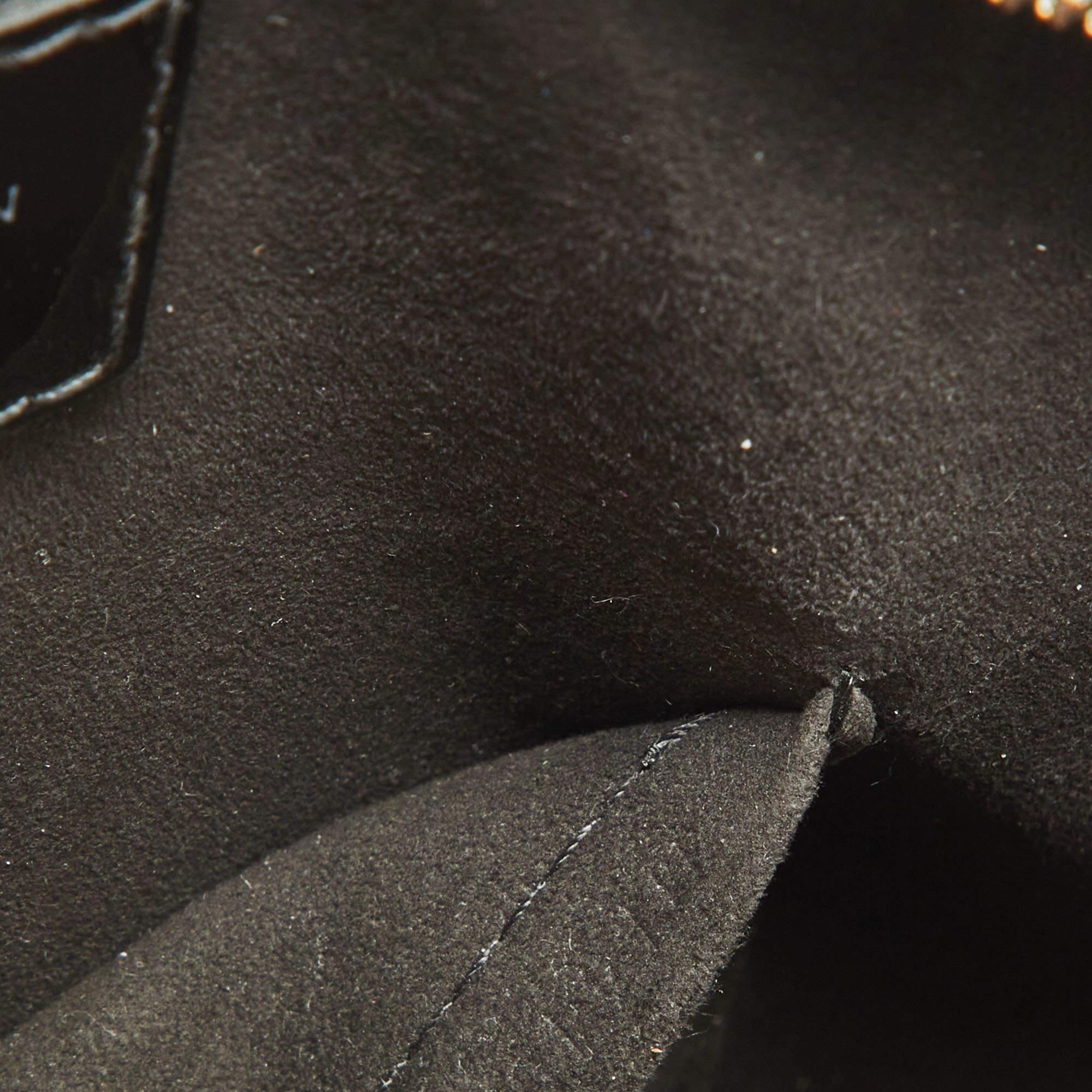 Louis Vuitton Black Electric Epi Leather Alma BB Bag For Sale 9