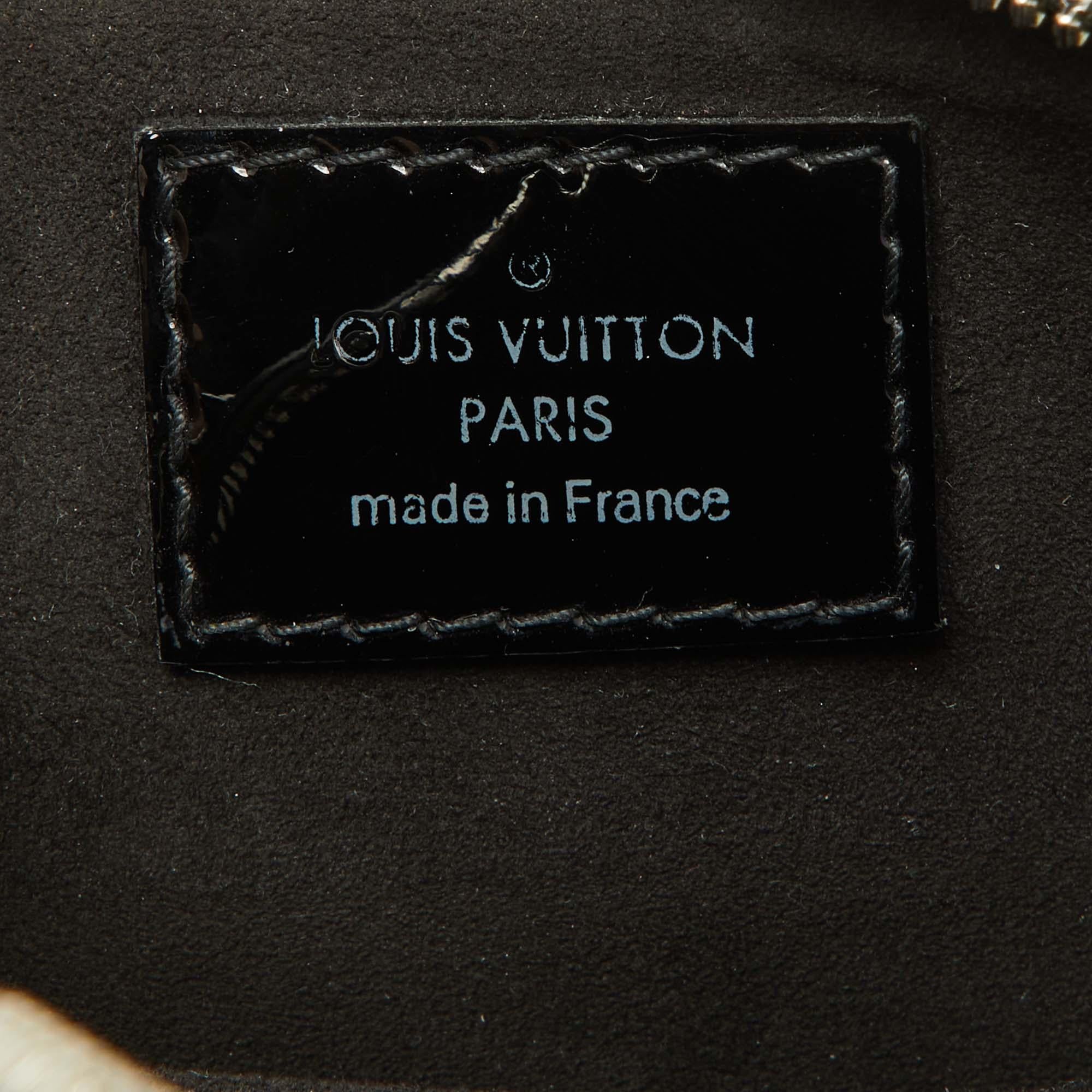 Louis Vuitton Black Electric Epi Leather Alma BB Bag For Sale 5