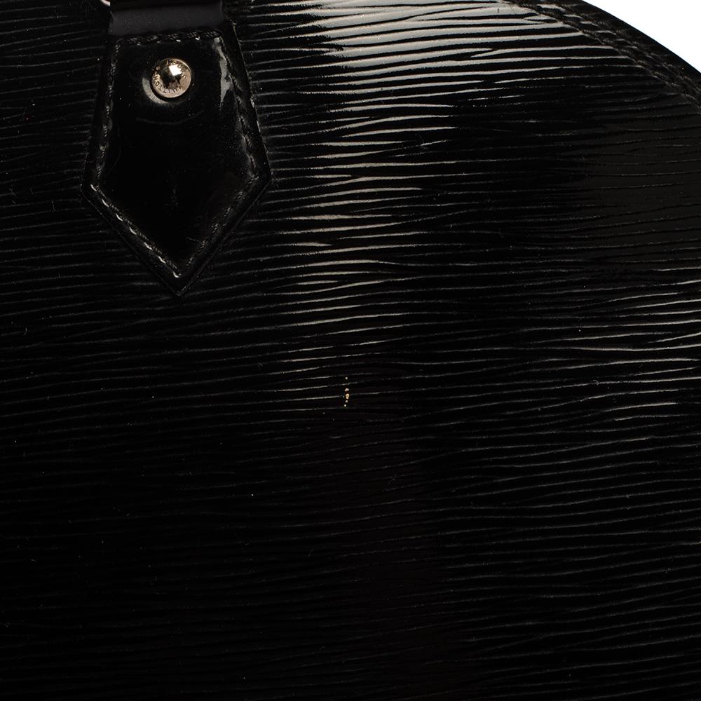 Louis Vuitton Black Electric Epi Leather Alma GM Bag 6