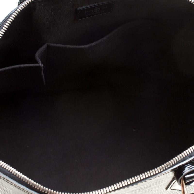 Louis Vuitton Black Electric Epi Leather Alma GM Bag 1