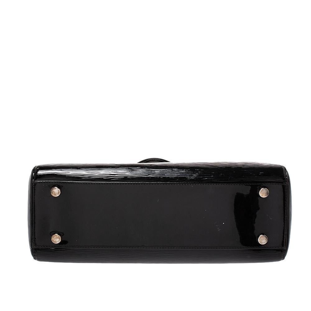Louis Vuitton Black Electric Epi Leather Brea GM Bag 5