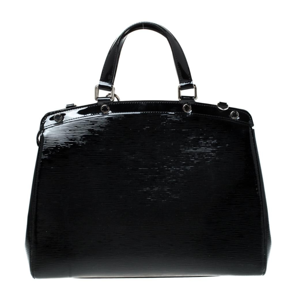 Louis Vuitton Black Electric Epi Leather Brea GM Bag at 1stDibs