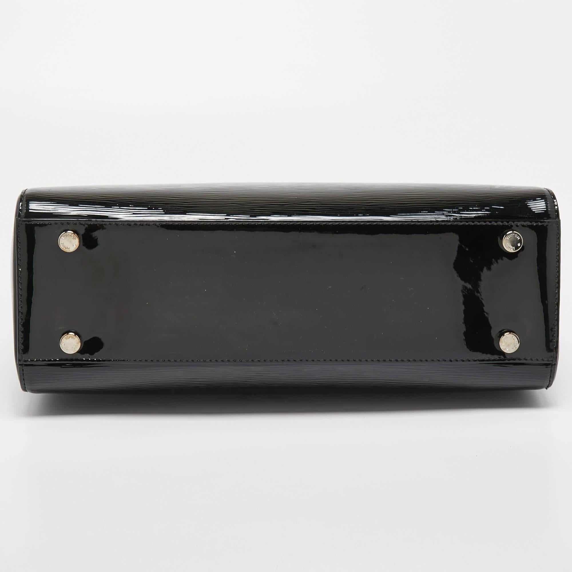 Louis Vuitton Black Electric Epi Leather Brea GM Bag For Sale 1