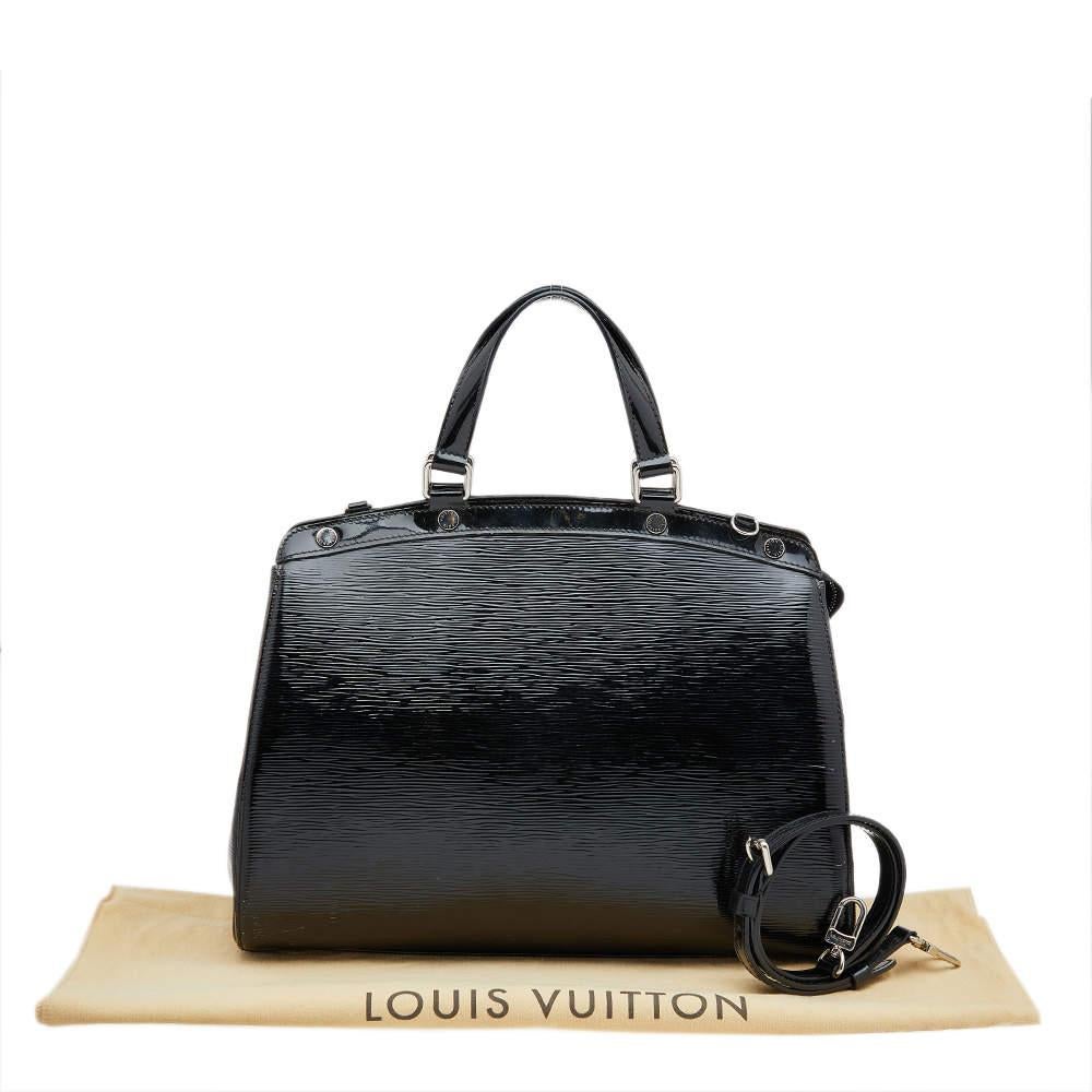 Louis Vuitton Black Electric Epi Leather Brea GM Bag 2