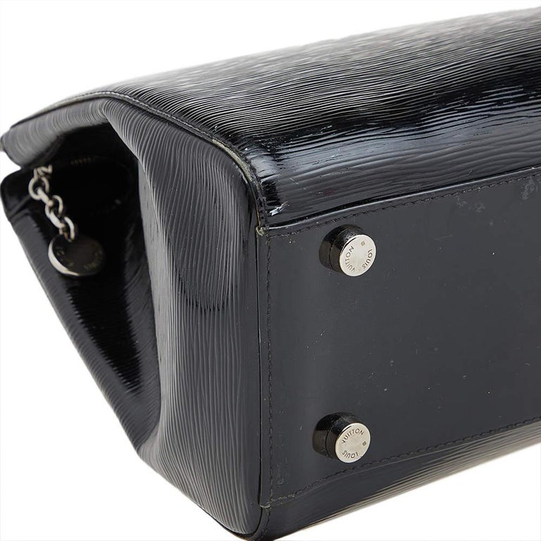 Louis Vuitton Black Electric Epi Leather Brea GM Bag For Sale 4