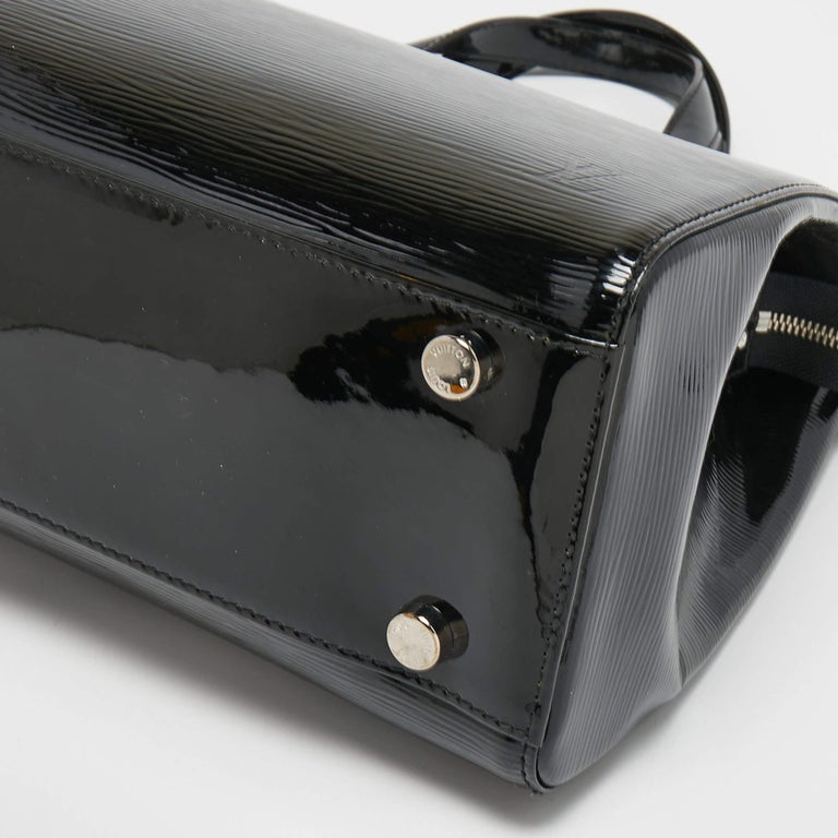 Louis Vuitton Black Electric Epi Leather Brea GM Bag For Sale at