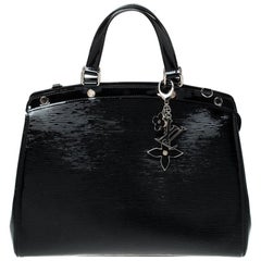 Louis Vuitton Black Electric Epi Leather Brea GM Bag