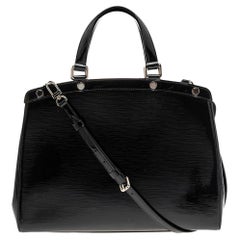 Louis Vuitton Black Electric Epi Leather Brea GM Bag