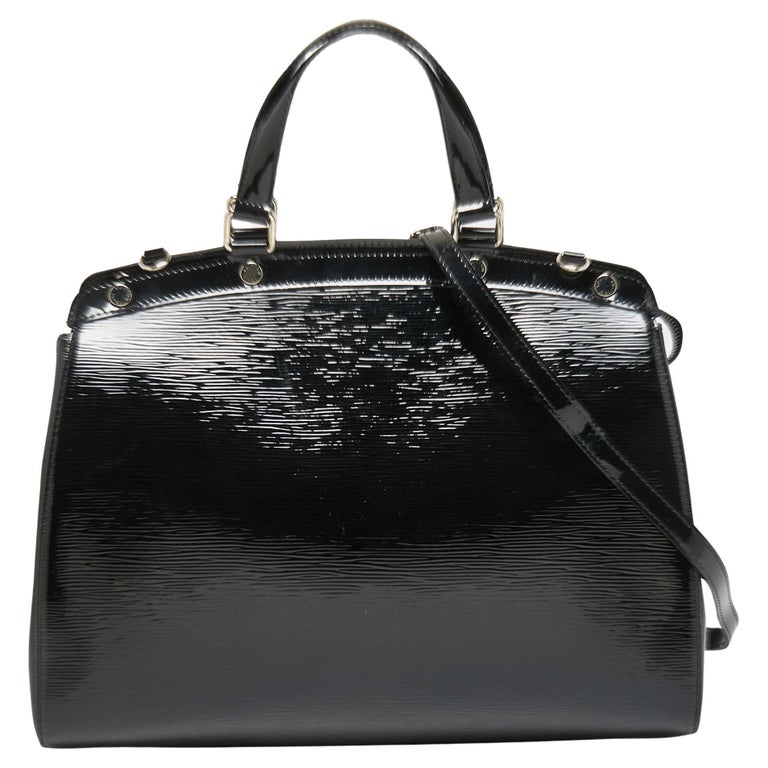 Louis Vuitton Black Electric Epi Leather Brea GM Bag For Sale at