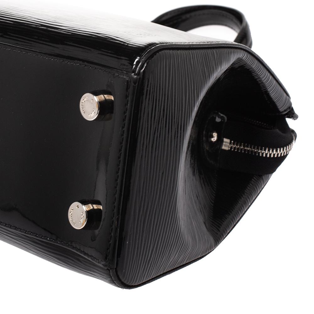 Louis Vuitton Black Electric Epi Leather Brea MM Bag 4