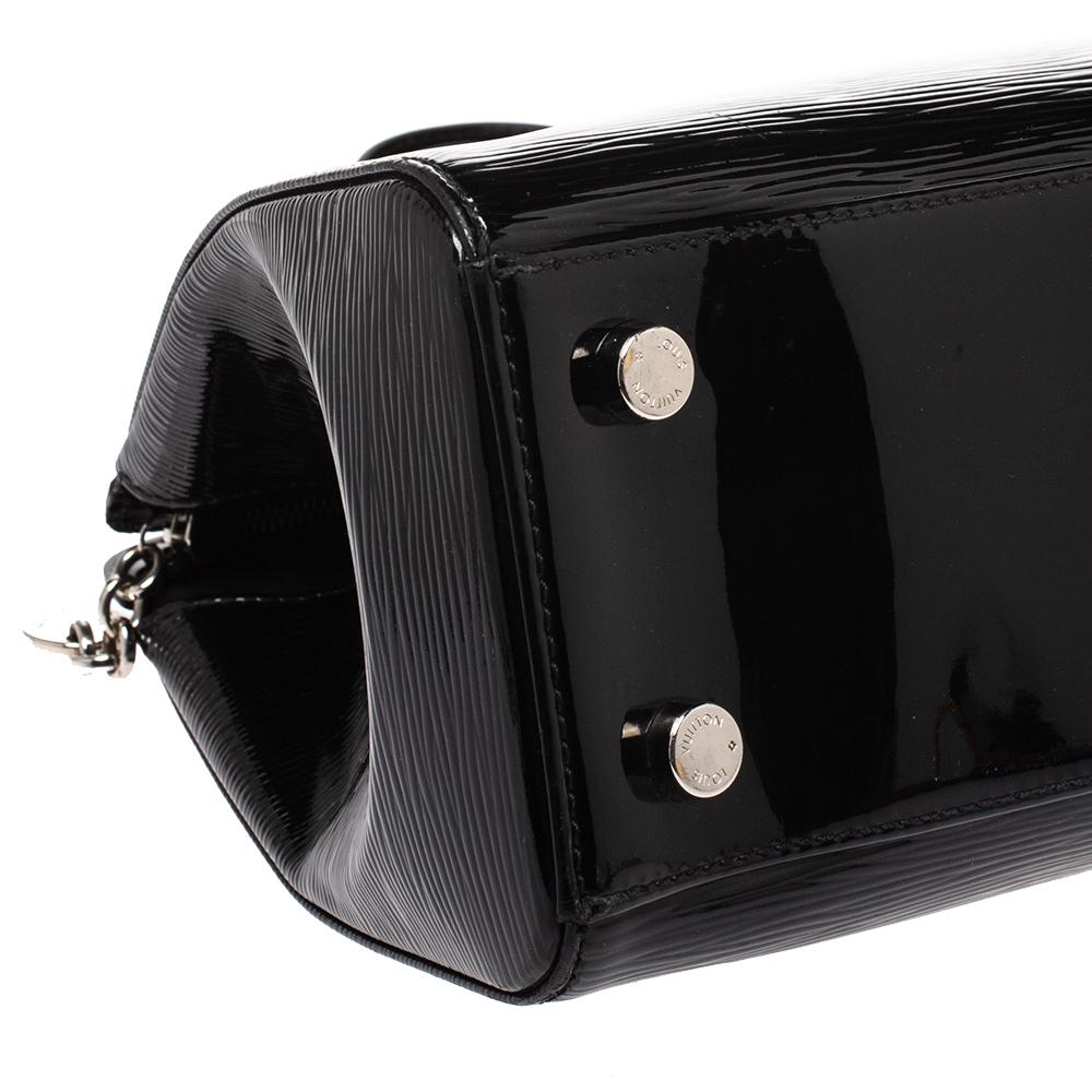 Louis Vuitton Black Electric Epi Leather Brea MM Bag 5