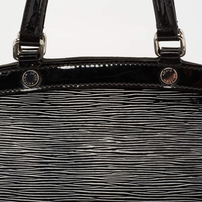 Louis Vuitton Black Electric Epi Leather Brea MM Bag For Sale 1