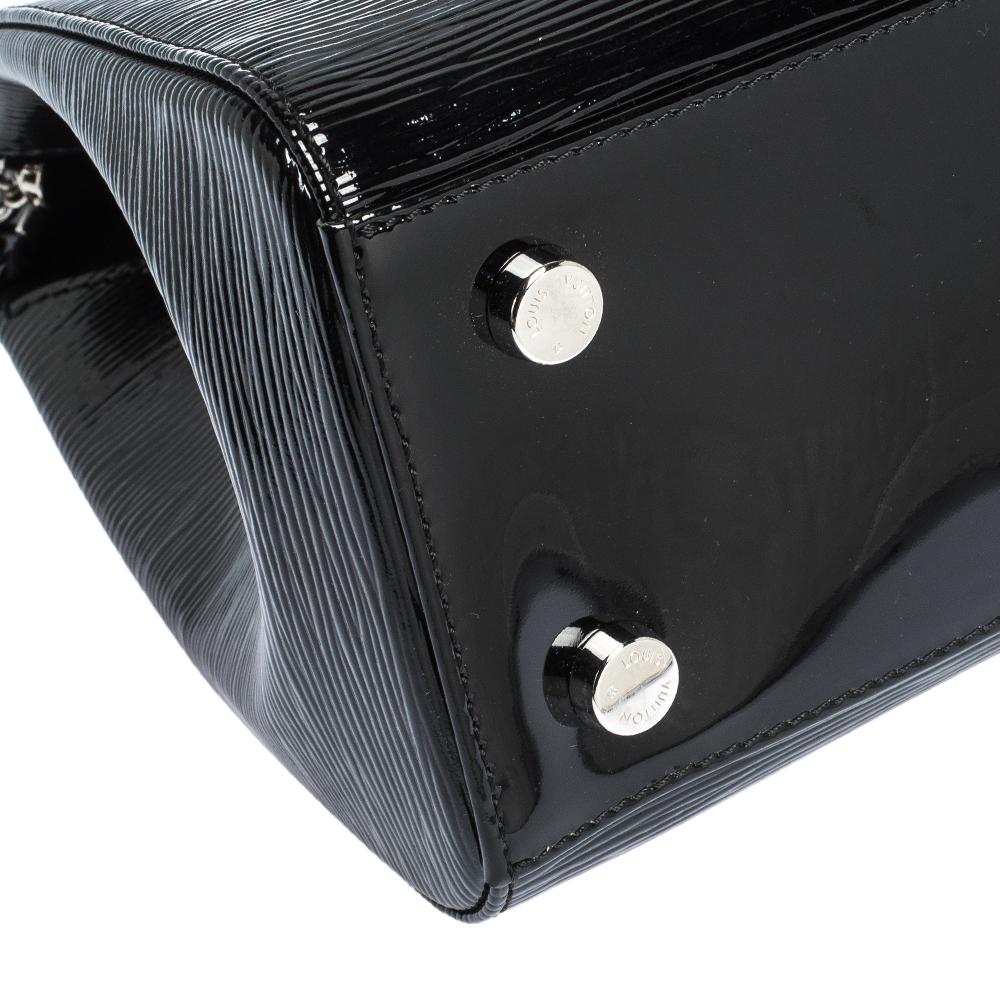 Louis Vuitton Black Electric Epi Leather Brea MM Bag 3