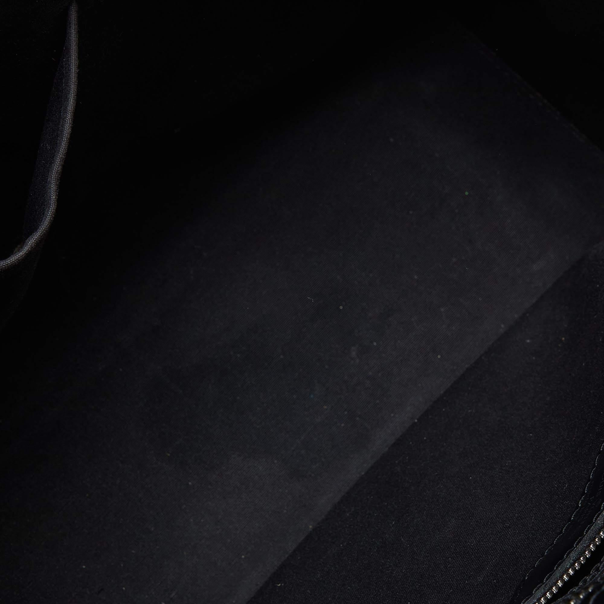 Louis Vuitton Borsa Brea MM in pelle elettrica nera. in vendita 3