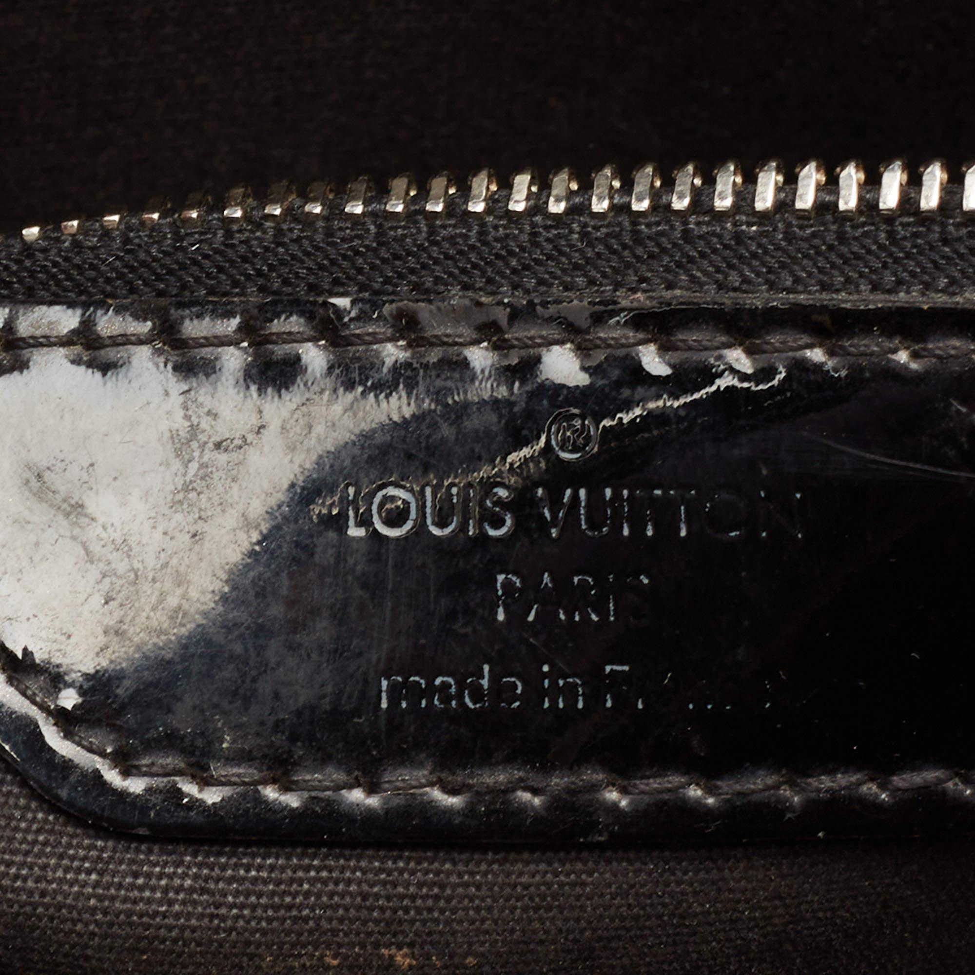 Louis Vuitton Black Electric Epi Leather Brea MM Bag 4
