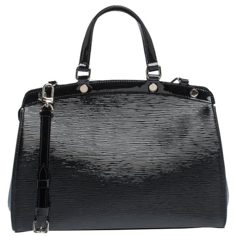 Louis Vuitton Black Electric Epi Leather Brea MM Bag For Sale at 1stDibs