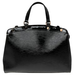 Louis Vuitton Black Electric Epi Leather Brea MM Bag