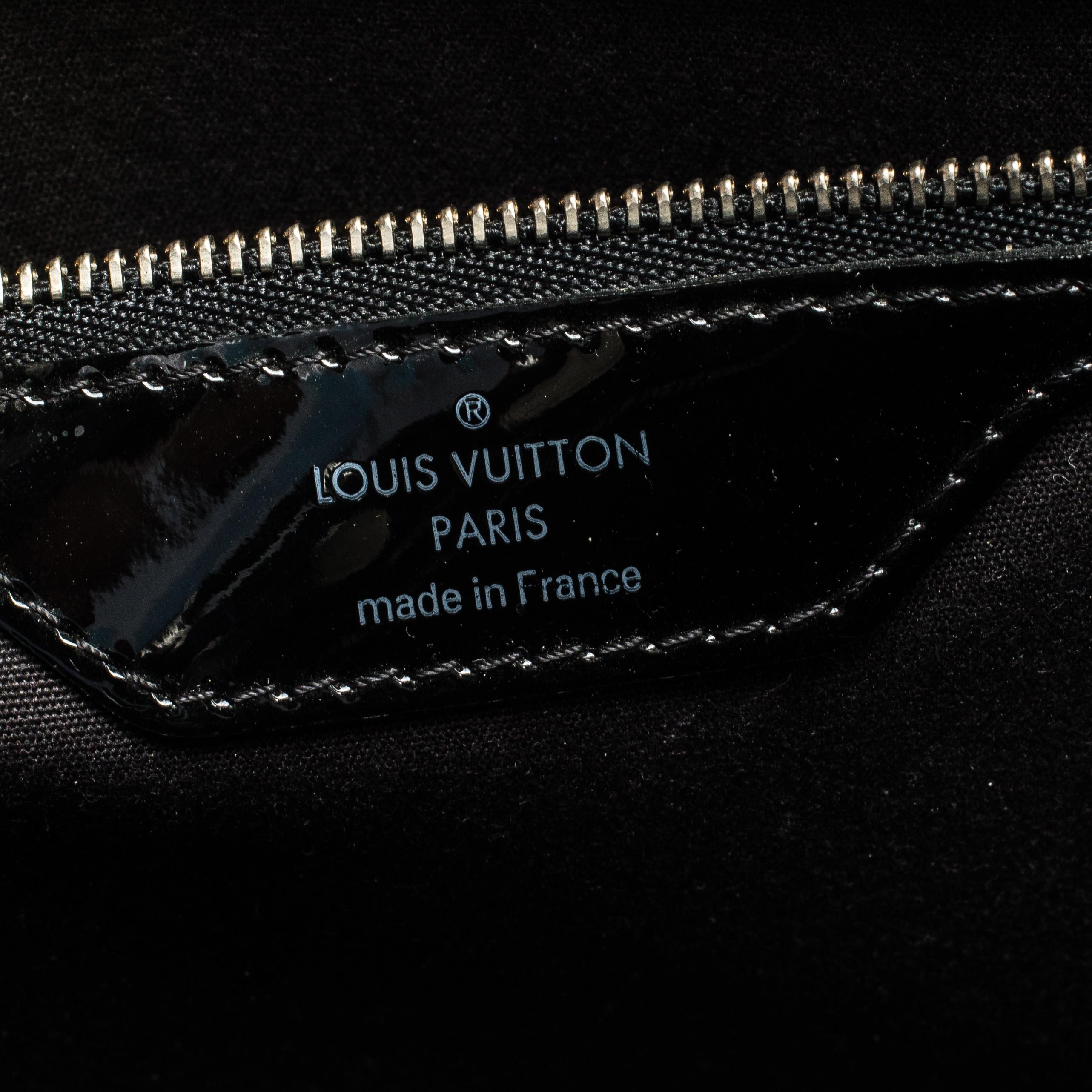 Louis Vuitton Black Electric Epi Leather Brea MM Bag with Charm 7