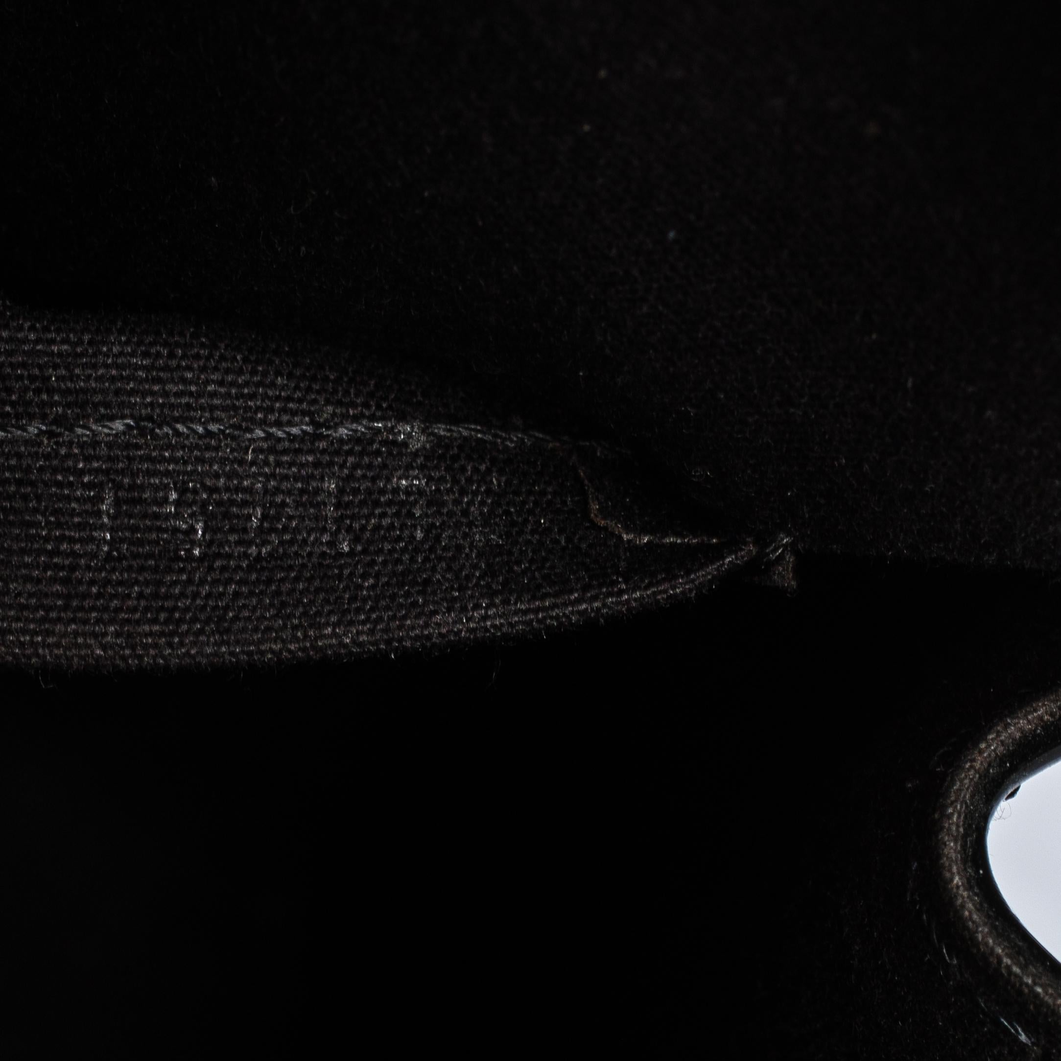 Louis Vuitton Black Electric Epi Leather Brea MM Bag with Charm 5