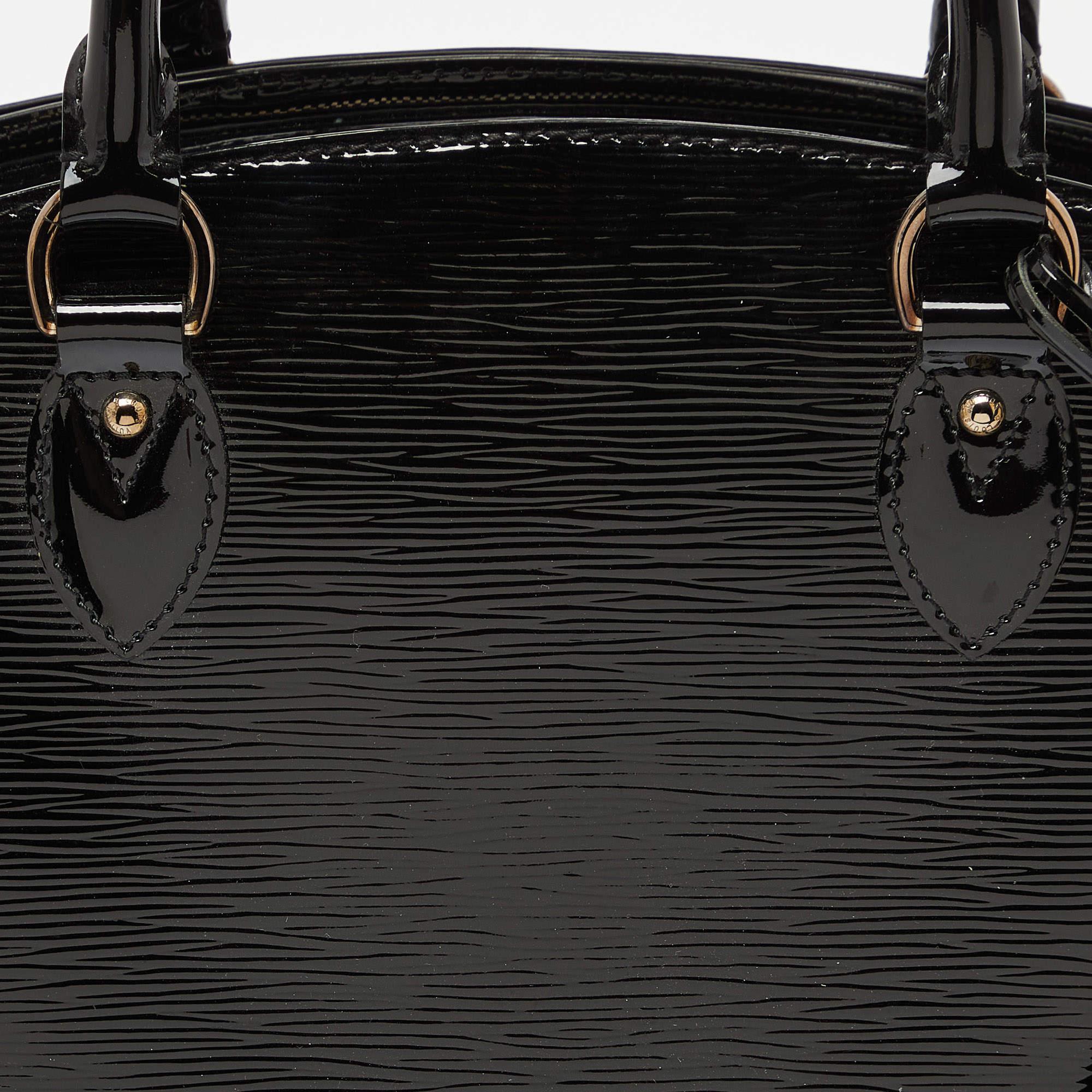 Louis Vuitton Black Electric Epi Leather Jasmine Bag 1