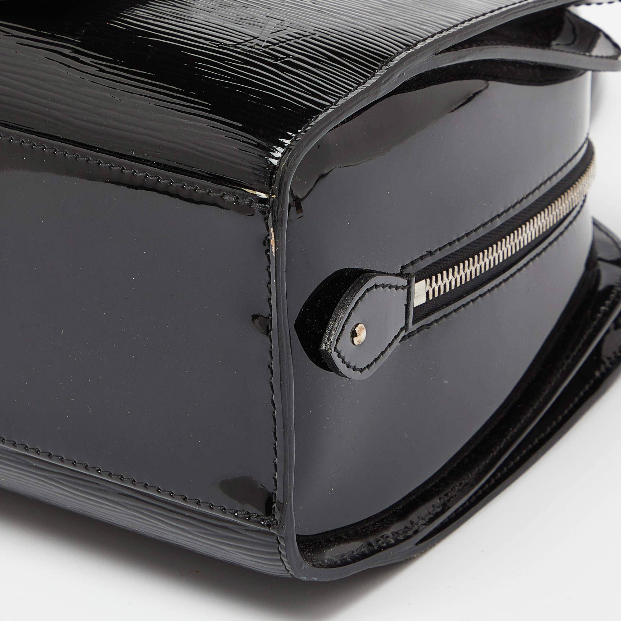 Louis Vuitton Black Electric Epi Leather Jasmine Bag 5