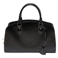 Louis Vuitton Black Electric Epi Leather Jasmine Bag