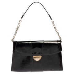 Louis Vuitton Black Electric Epi Leather Lena Bag