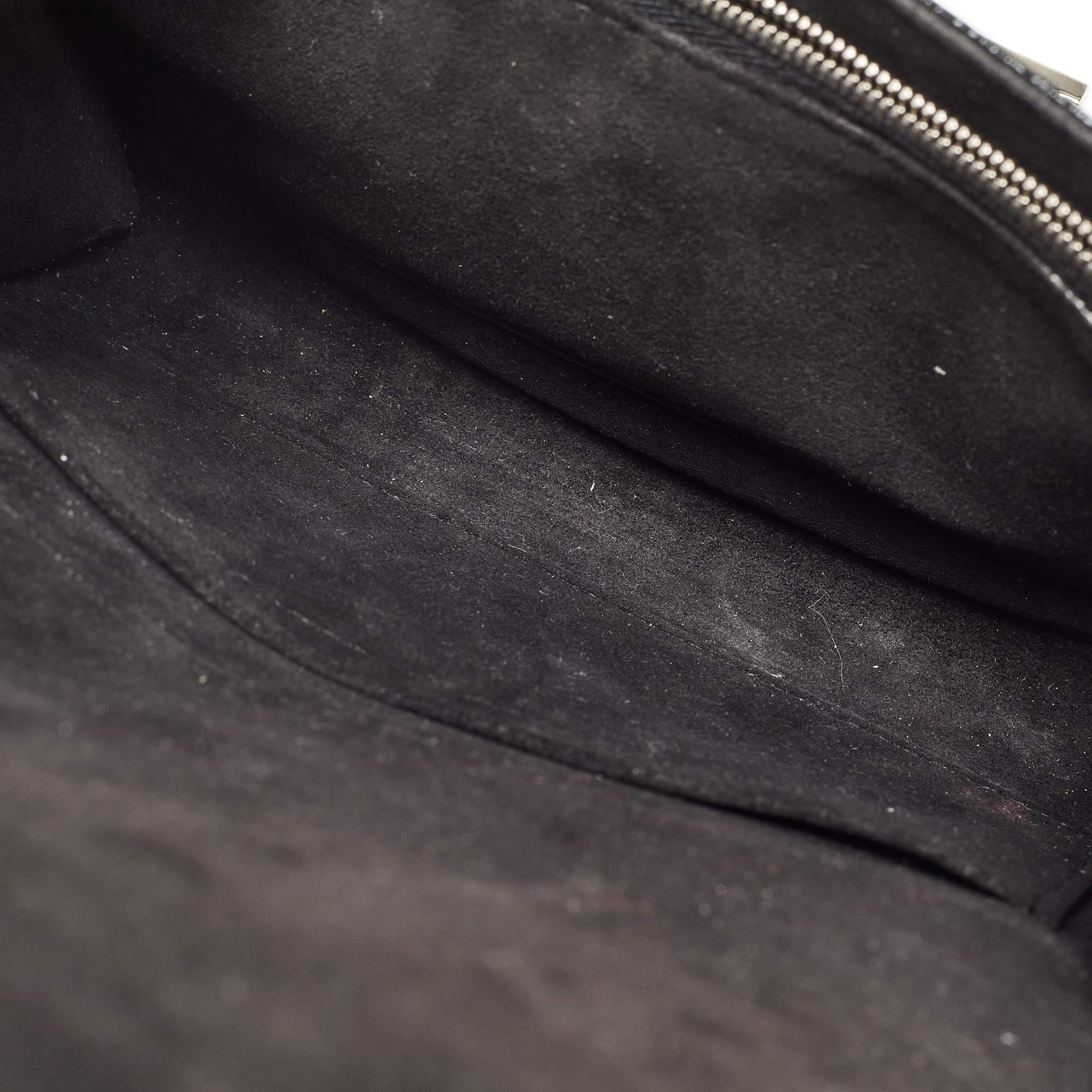Louis Vuitton Black Electric Epi Leather Louise PM Bag 4