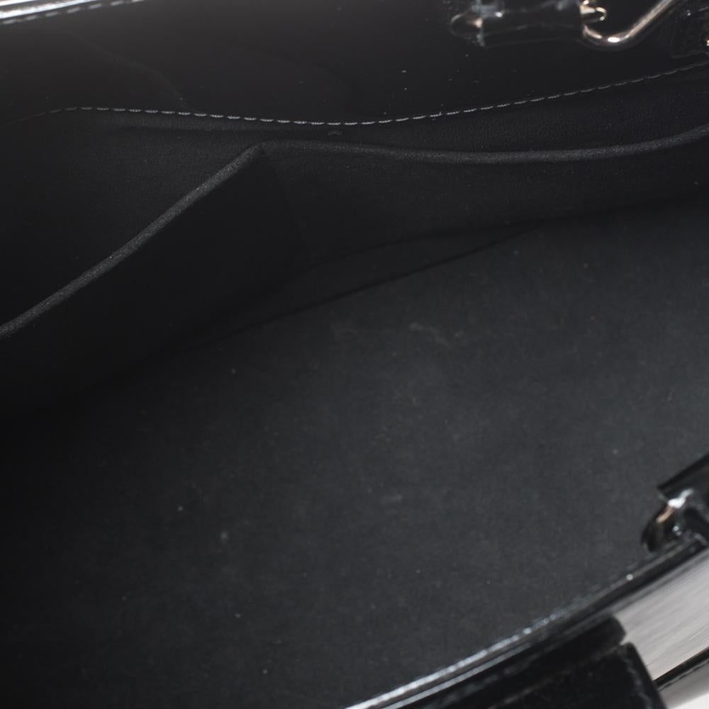 Louis Vuitton Black Electric Epi Leather Mirabeau GM Bag 3