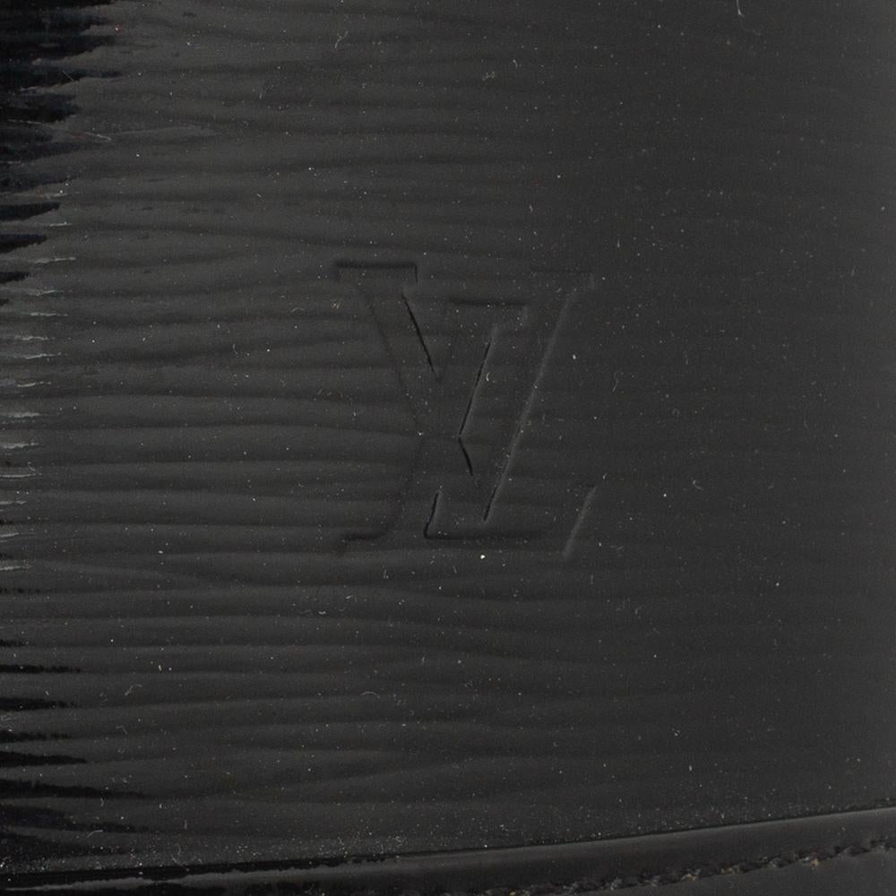 Louis Vuitton Black Electric Epi Leather Mirabeau GM Bag 3
