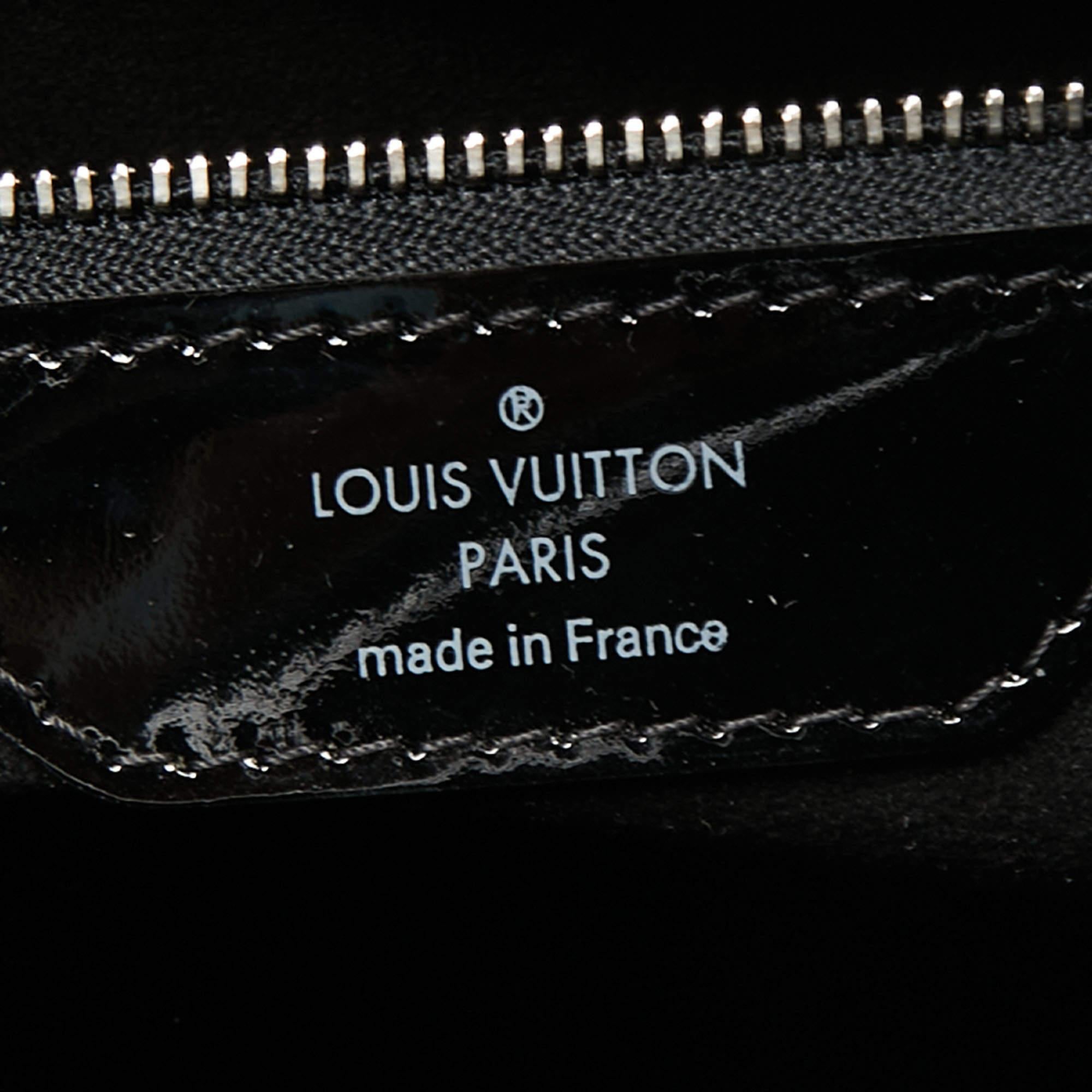 Louis Vuitton Black Electric Epi Leather Mirabeau GM Bag 3