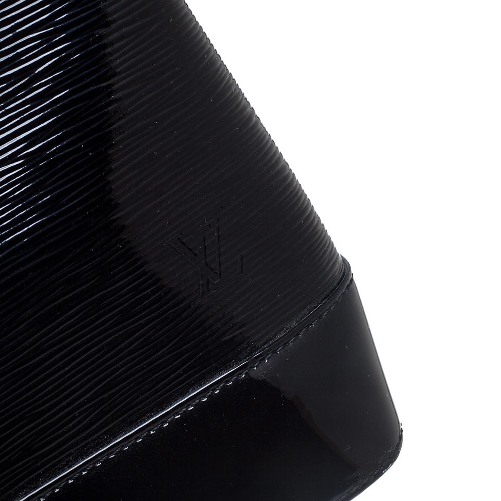 Louis Vuitton Black Electric Epi Leather Mirabeau GM Bag 5