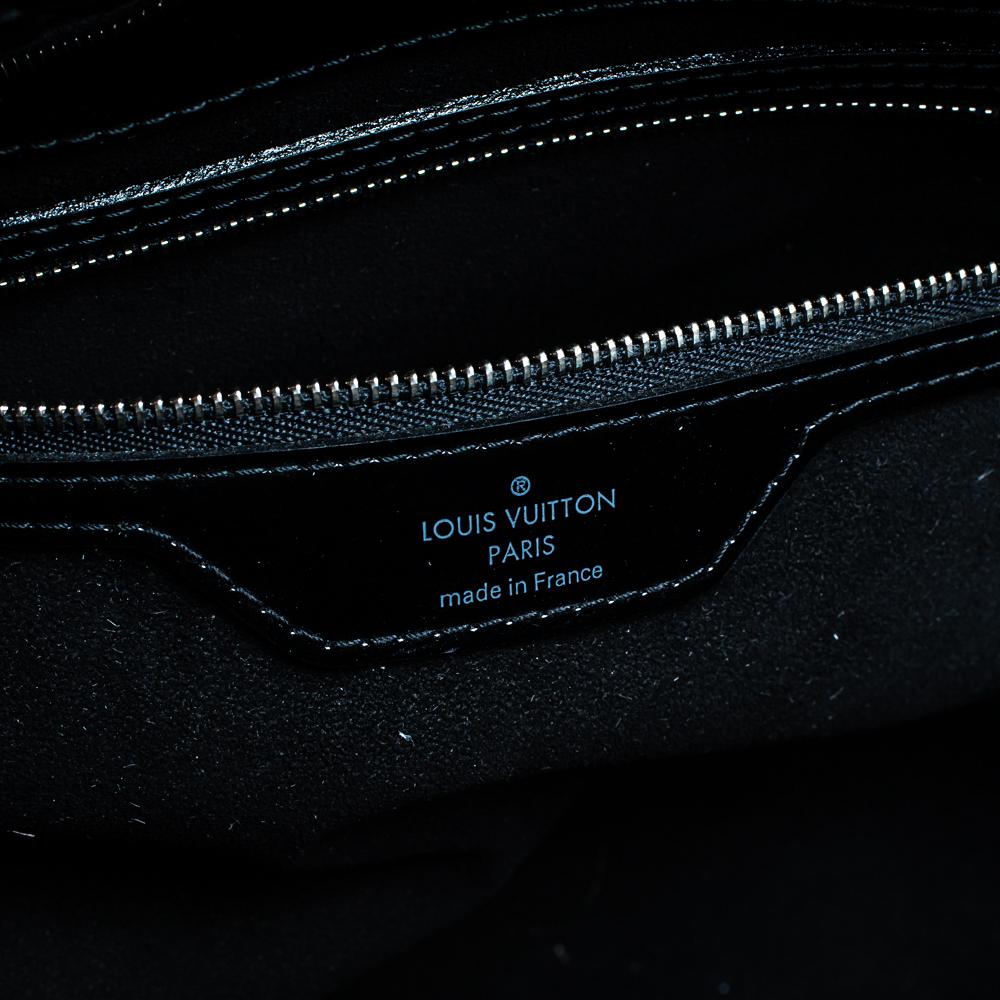 Louis Vuitton Black Electric Epi Leather Mirabeau PM Bag 6