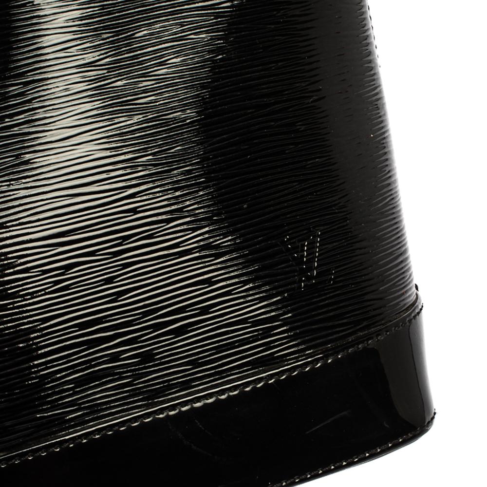 Louis Vuitton Black Electric Epi Leather Mirabeau PM Bag 11