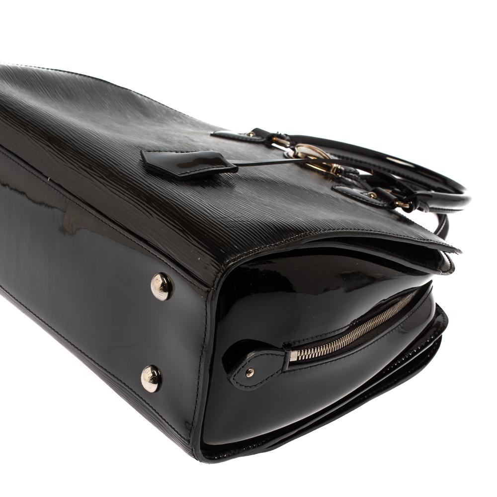 Louis Vuitton Black Electric Epi Leather Pont Neuf GM Bag 4