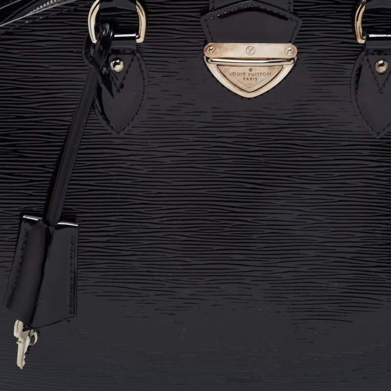 Louis Vuitton Black Electric Epi Leather Pont Neuf GM Bag 7