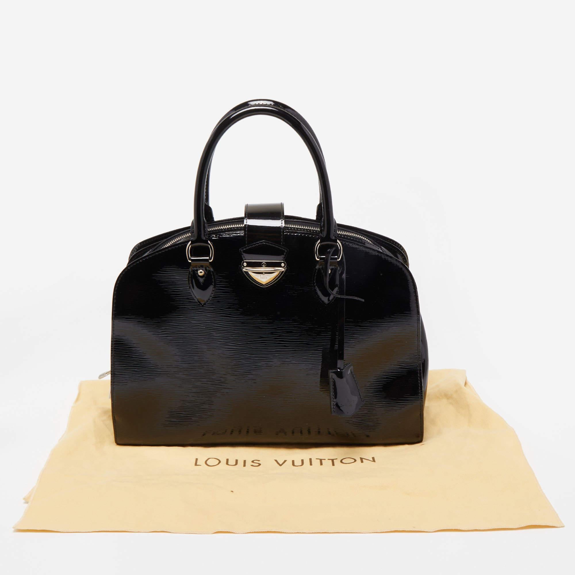 Louis Vuitton Black Electric Epi Leather Pont Neuf GM Bag 8