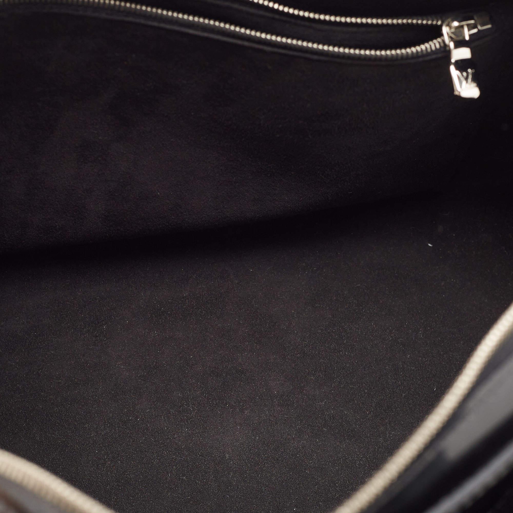 Louis Vuitton Black Electric Epi Leather Pont Neuf GM Bag For Sale 1