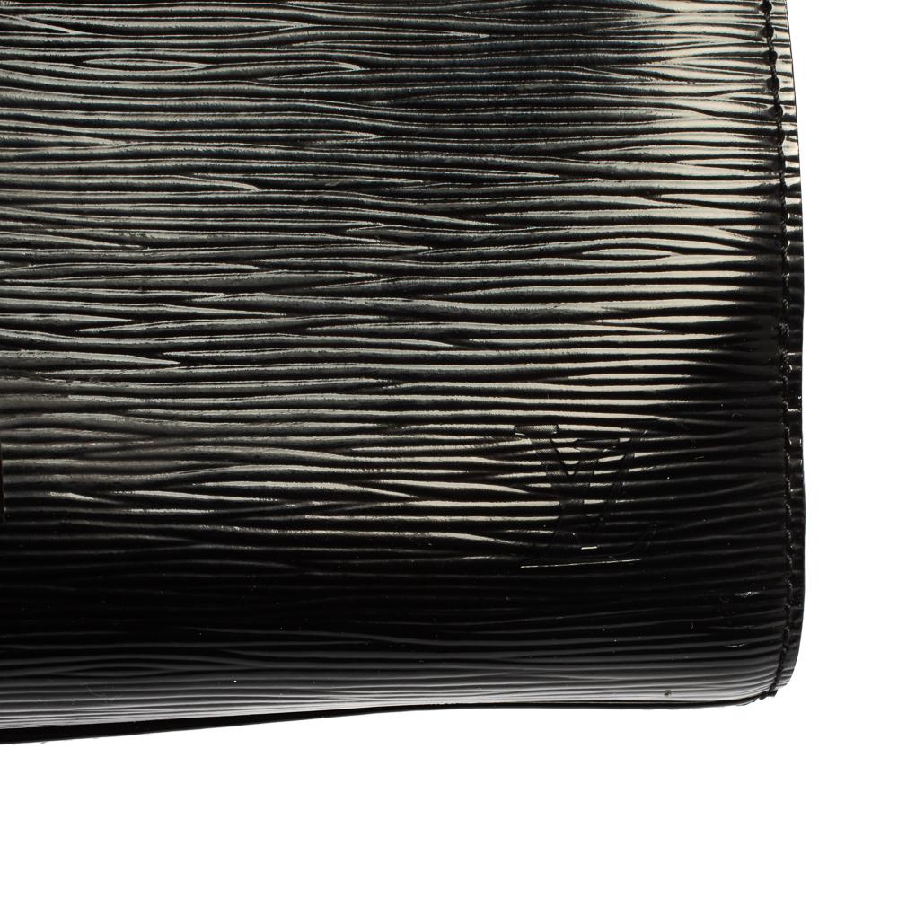 Louis Vuitton Black Electric Epi Leather Pont Neuf GM Bag In Fair Condition In Dubai, Al Qouz 2