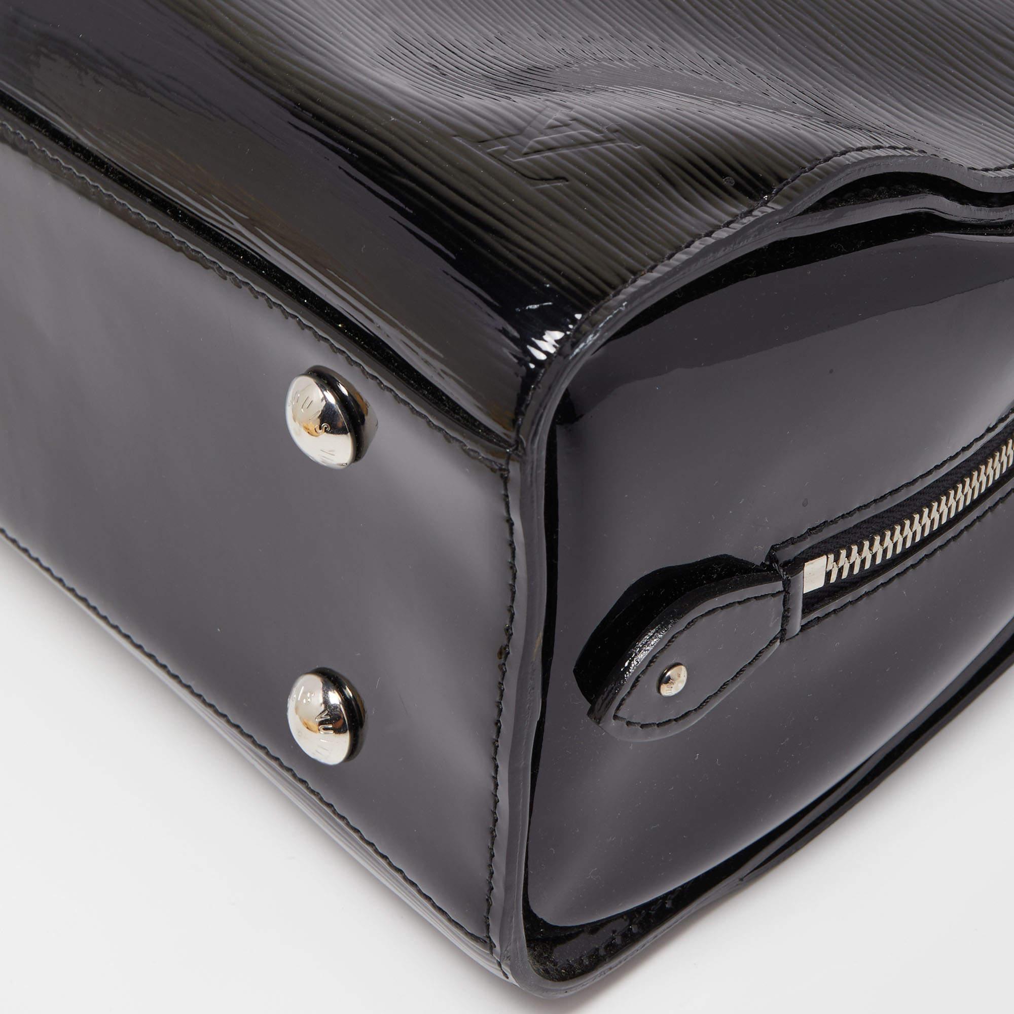 Louis Vuitton Black Electric Epi Leather Pont Neuf GM Bag 2