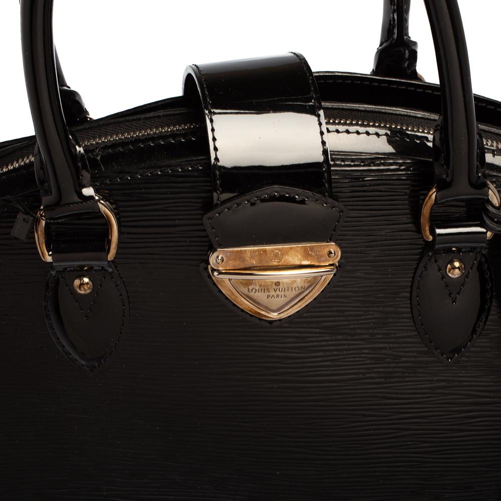 Women's Louis Vuitton Black Electric Epi Leather Pont Neuf GM Bag