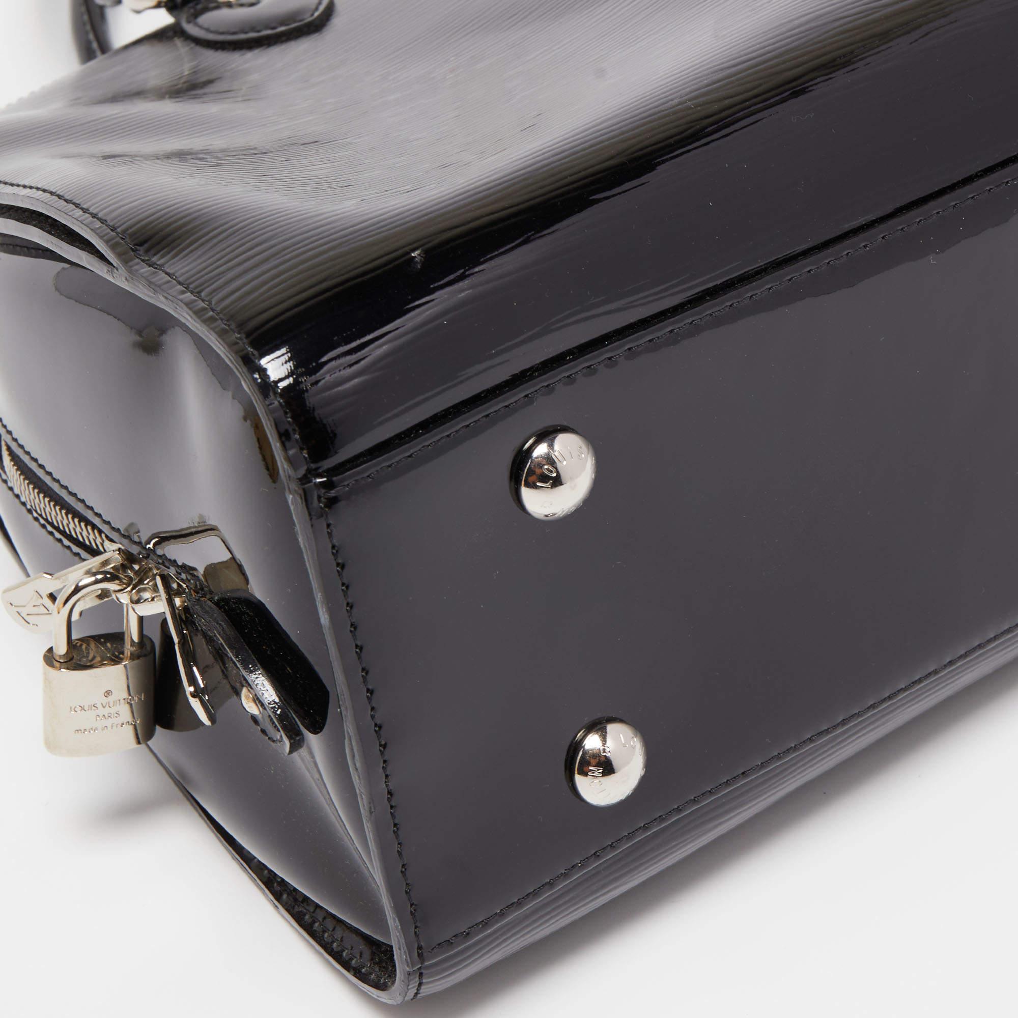Louis Vuitton Black Electric Epi Leather Pont Neuf GM Bag 3