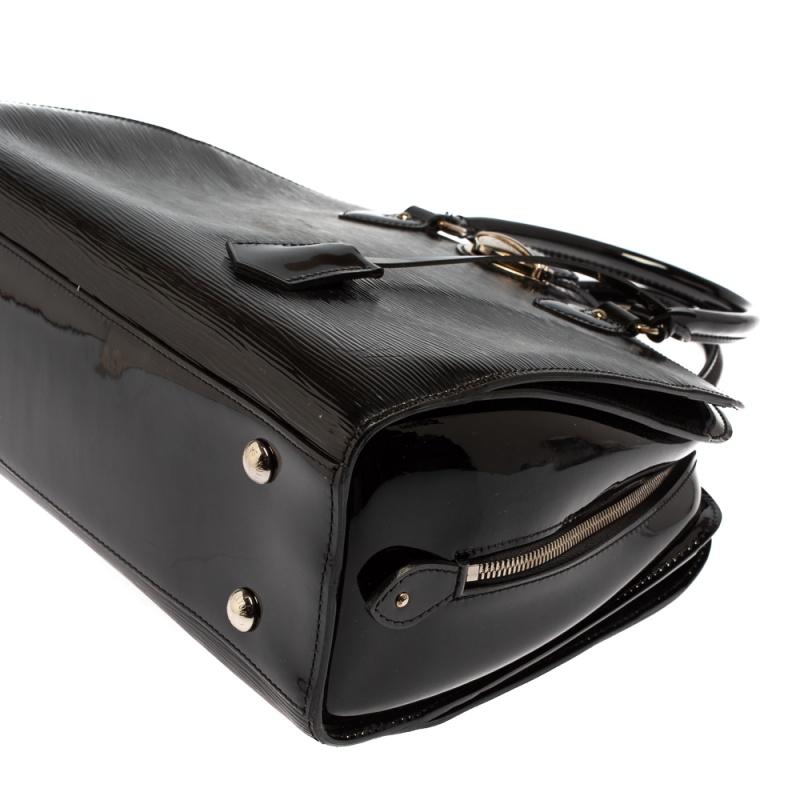 Louis Vuitton Black Electric Epi Leather Pont Neuf GM Bag 2