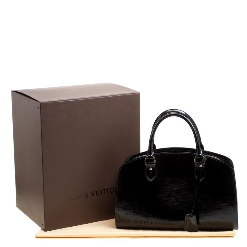 Louis Vuitton Black Electric Epi Leather Pont Neuf PM Bag 7