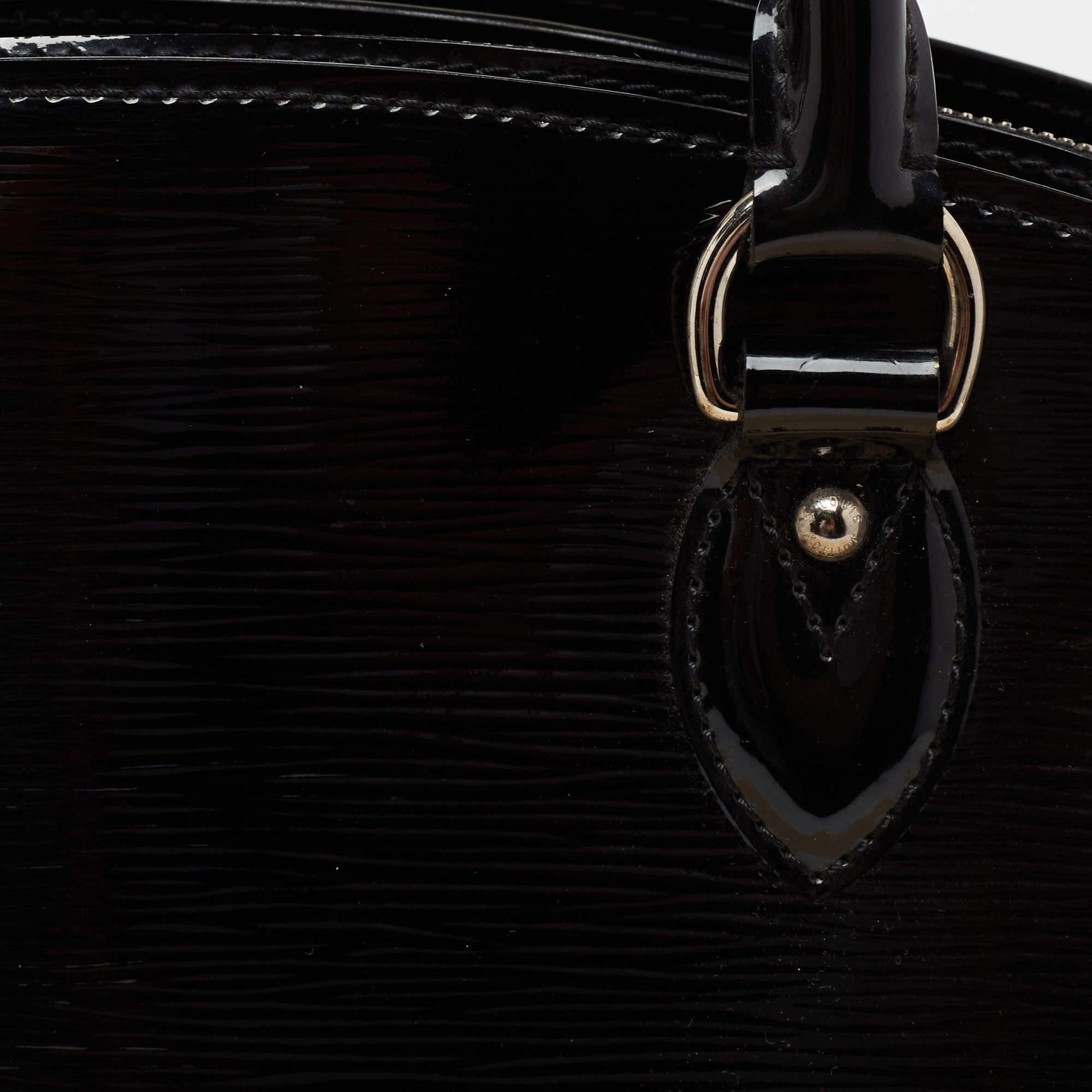 Louis Vuitton Black Electric Epi Leather Pont Neuf PM Bag 7