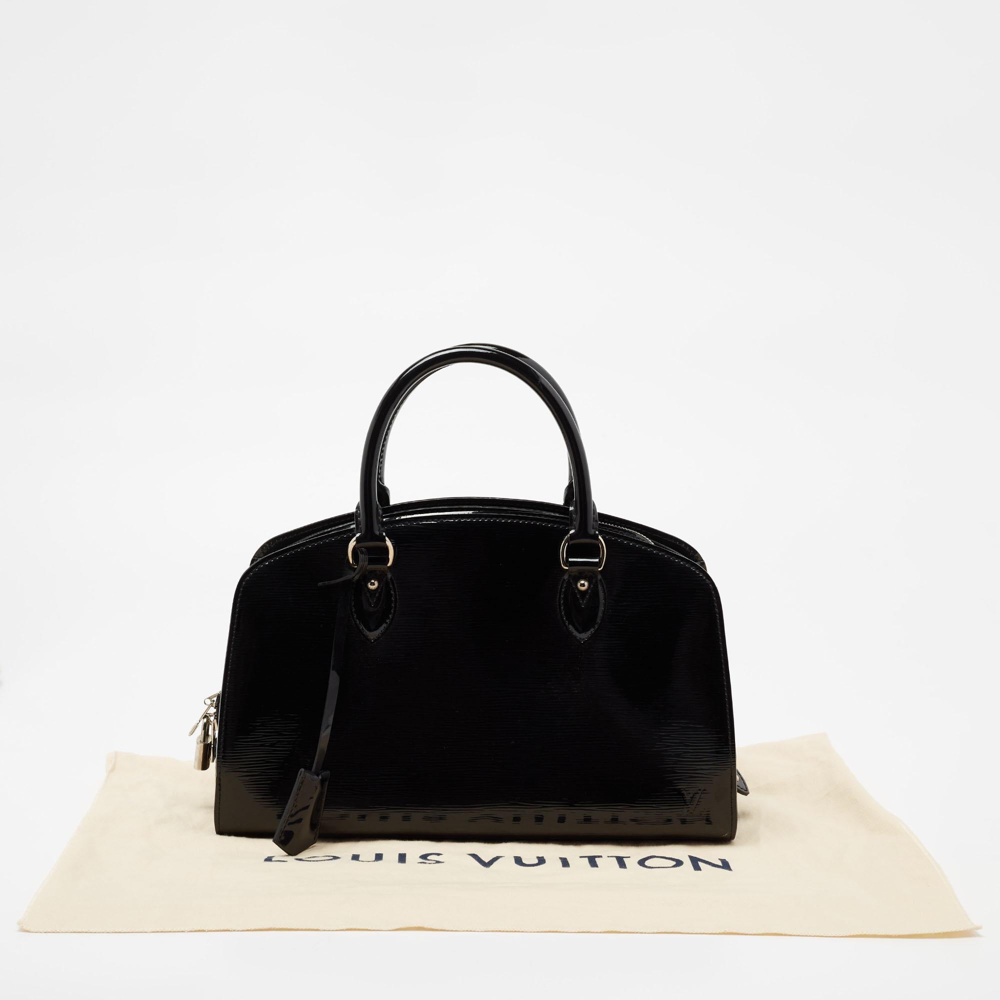 Louis Vuitton Black Electric Epi Leather Pont Neuf PM Bag 9