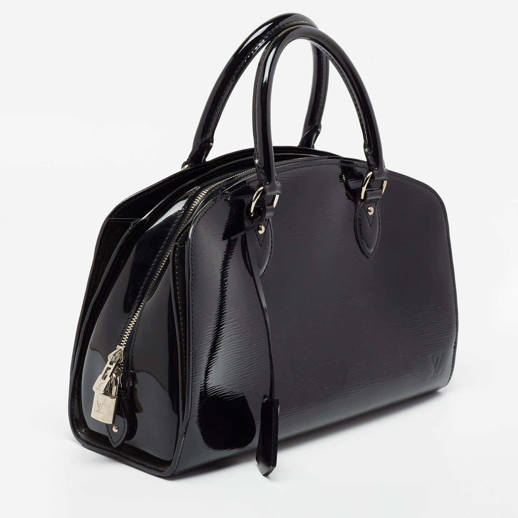 Women's Louis Vuitton Black Electric Epi Leather Pont Neuf PM Bag